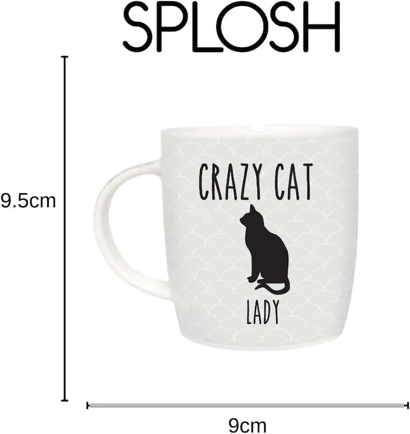 Crazy Cat Lady Mug with Cat House Gift Box