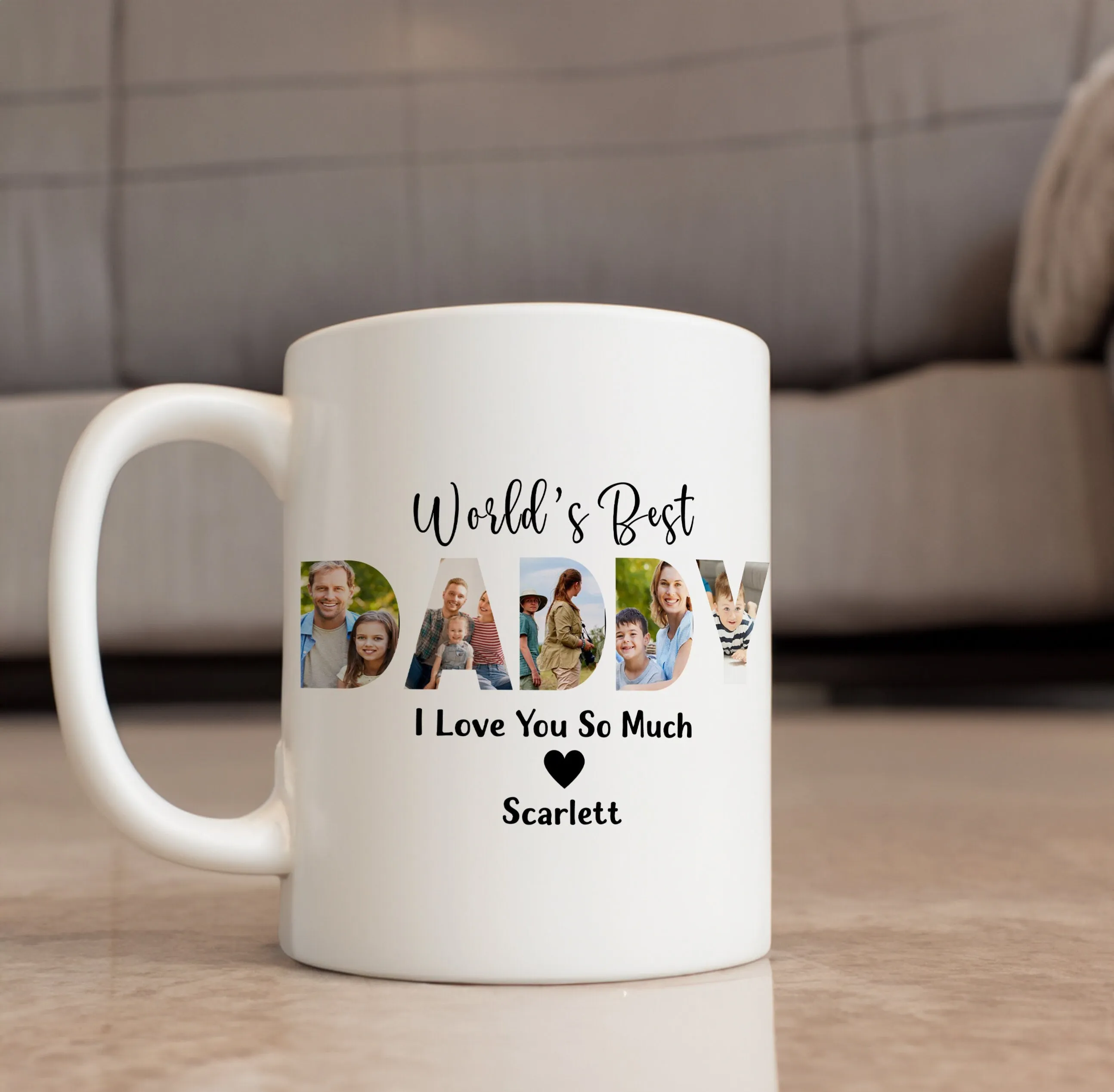 Custom Vintage Mug Personalized Gift Design