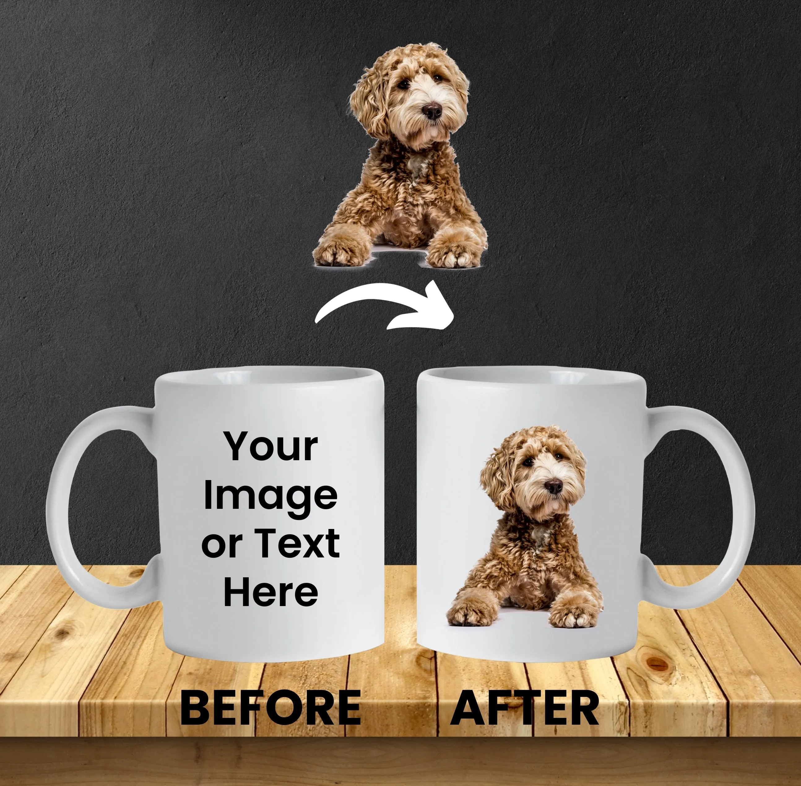 Custom Vintage Mug Personalized Gift Design