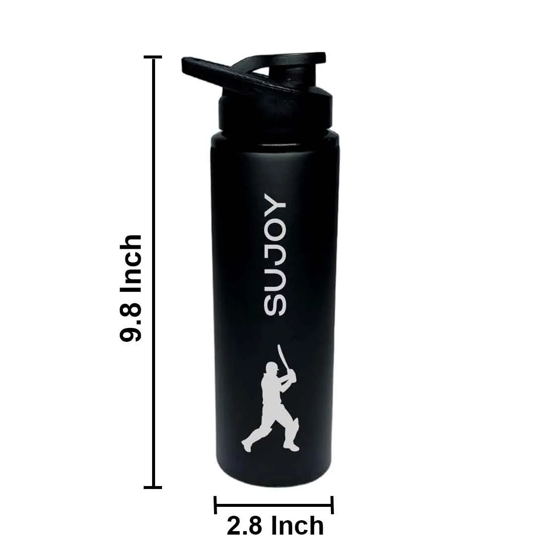 Customized Stainless Steel Bottle With Sipper for School Office Use - Cricket