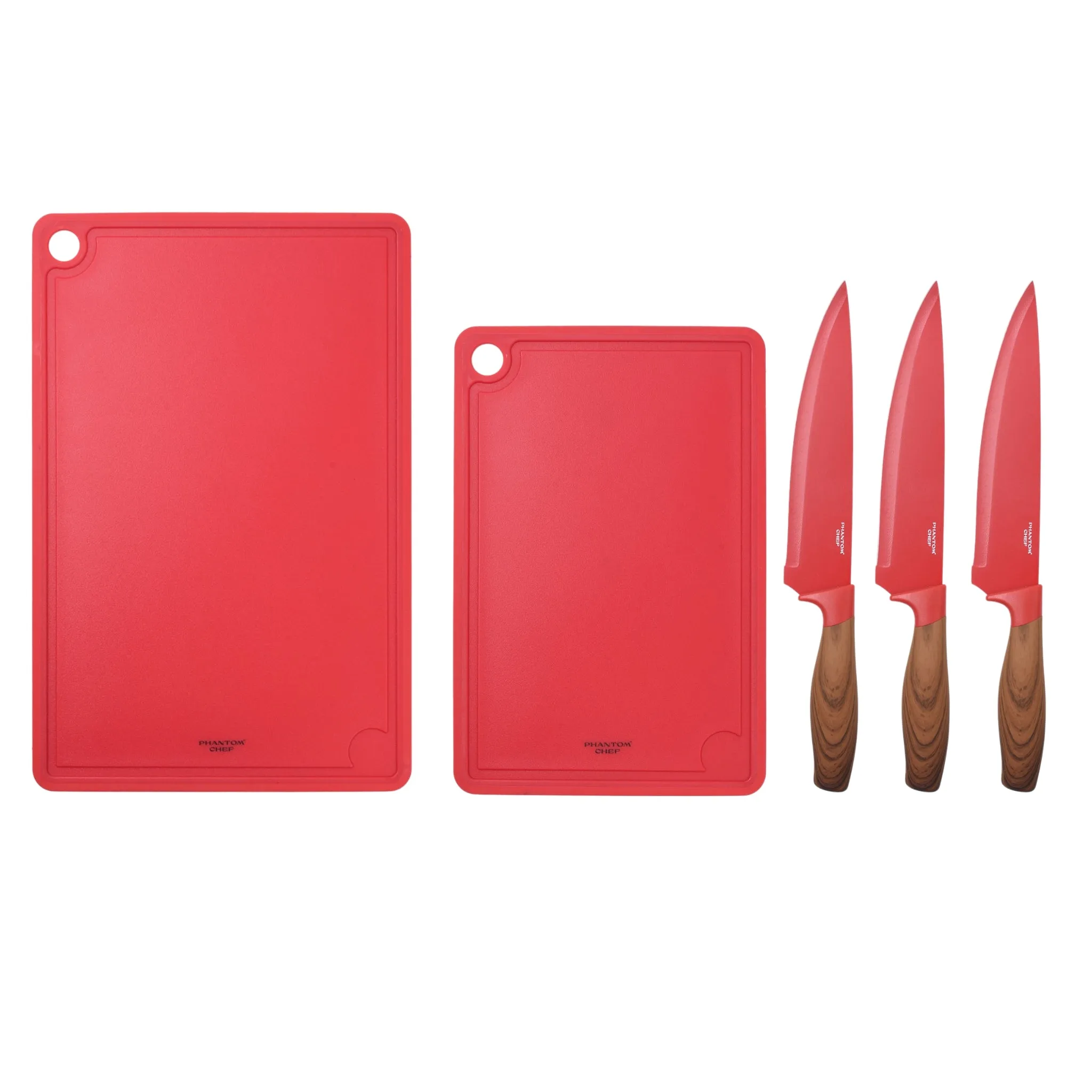 Cutting Board & Knife Set