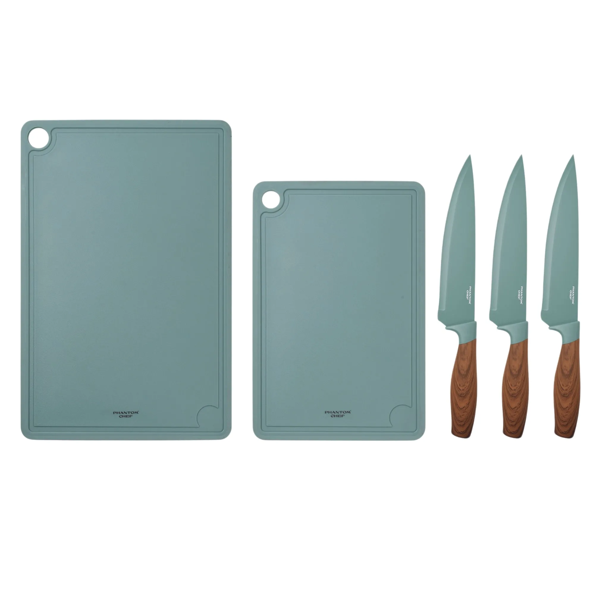 Cutting Board & Knife Set