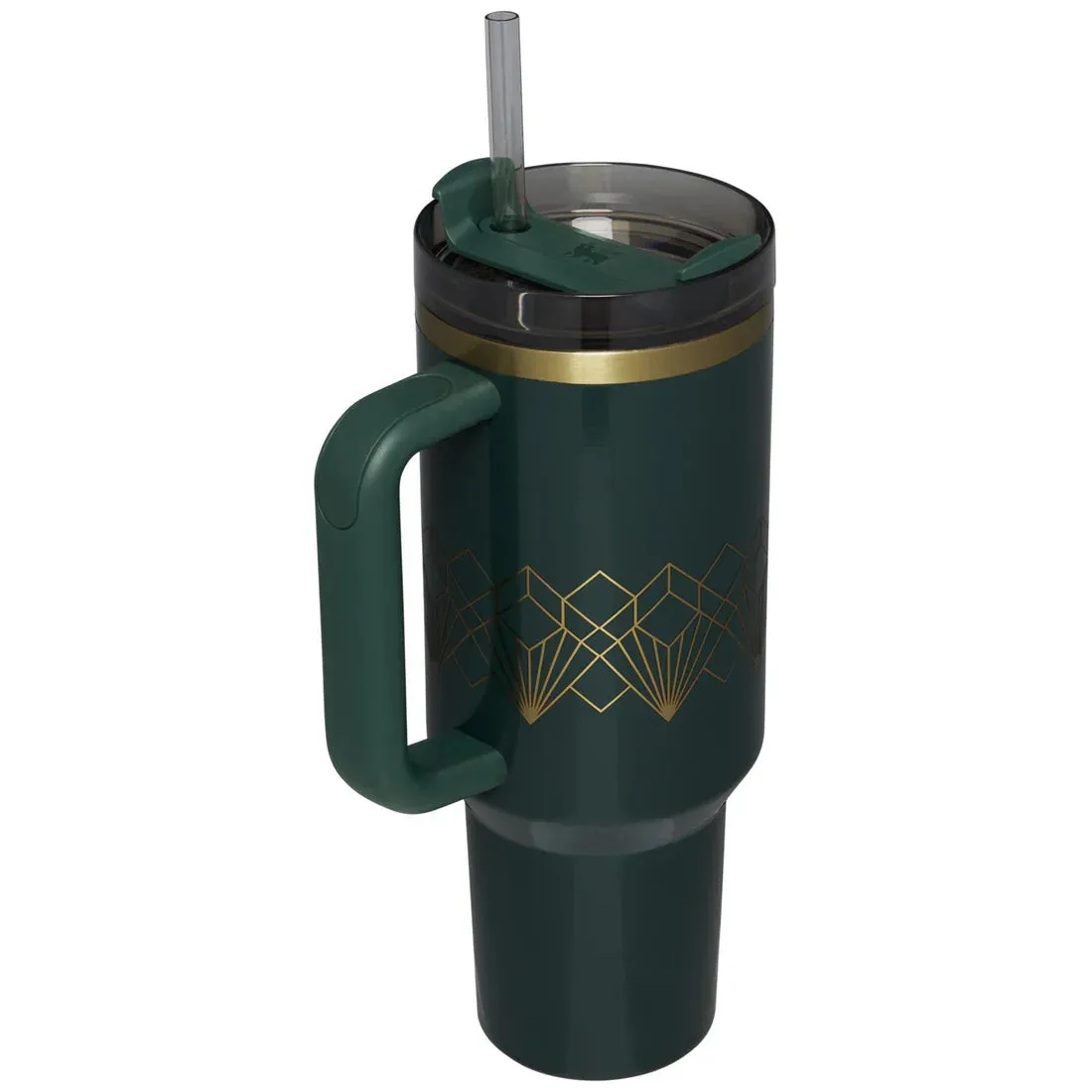 DECO STANLEY QUENCHER H2.0 TUMBLER 40OZ FOREST GLOSS