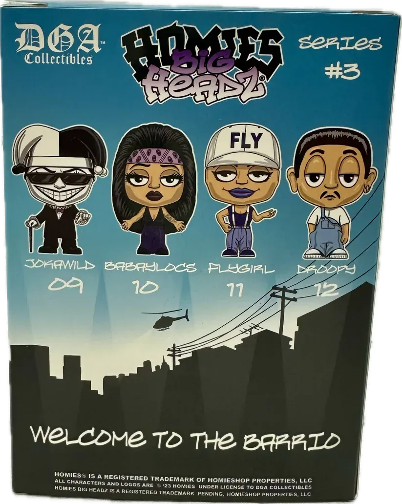 DGA HOMIES™ - Flygirl BIG HEADZ Figure - Series #3