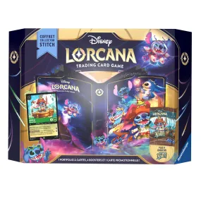 Disney Lorcana JCC : La Mer Azurite - Coffret Collector Stitch - FR