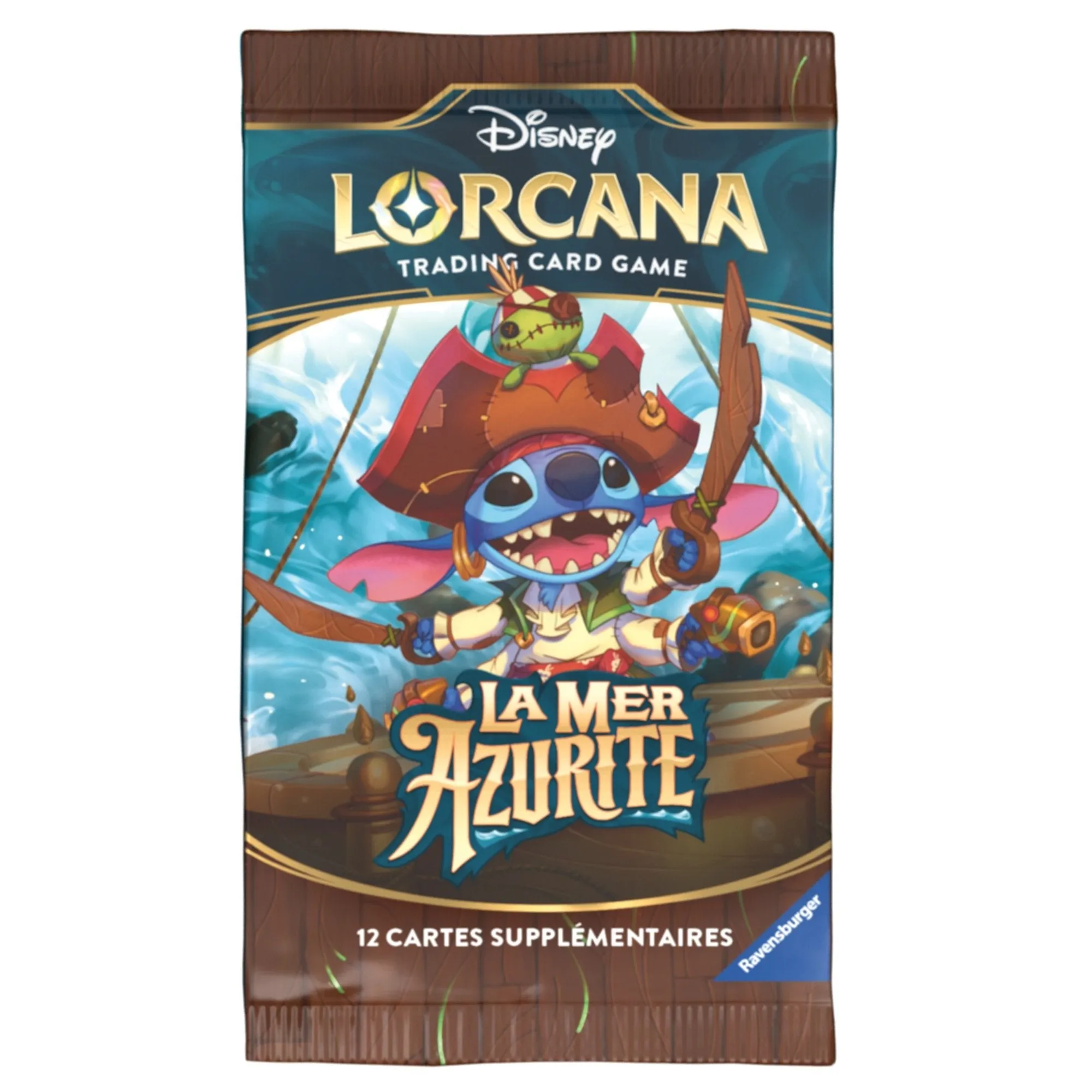 Disney Lorcana JCC : La Mer Azurite - Coffret Collector Stitch - FR