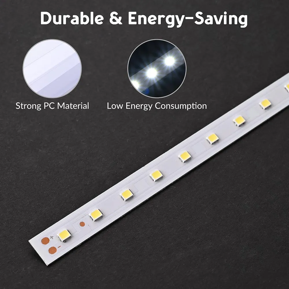 DIY Hexagon Lights Garage Workshop Hex Light Tube Set of 24