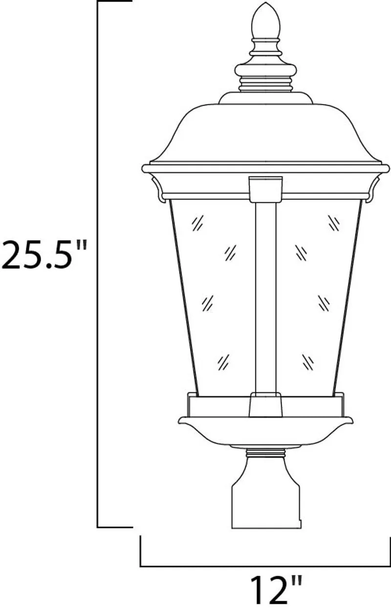 Dover DC Outdoor Pole/Post Mount