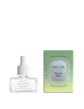 Ecoya Plug-In Diffuser Fragrance Flask - French Pear