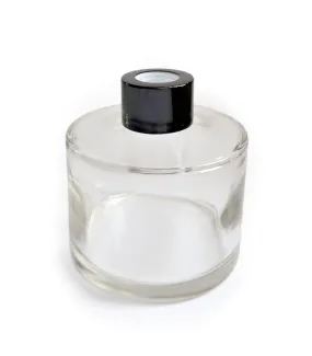 Elara - Clear Glass Diffuser Bottle w/ Metal Cap