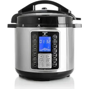 Electric Pressure Cooker with Large LCD Display, Multi-Use 6 Quart Electric Pot, 14 in 1 Slow Cooker, Rice Cooker, Steamer Maker