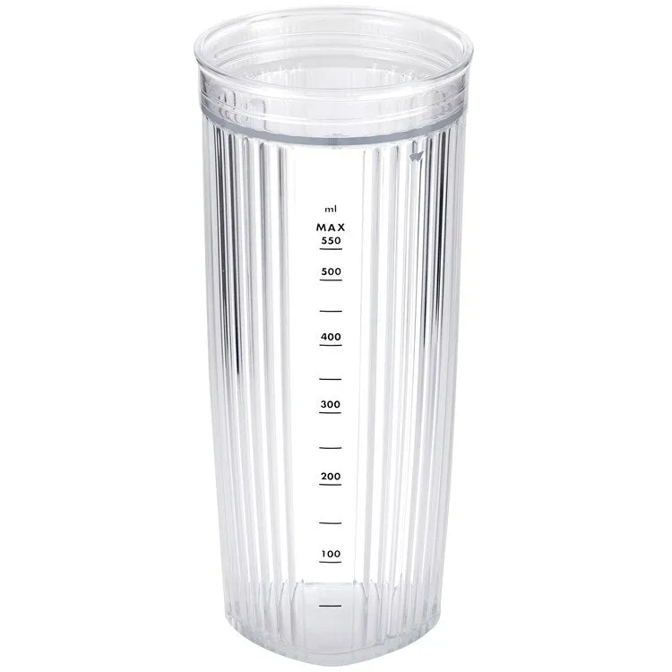 Enfinigy Personal Blender Jar with Drinking Lid and Vacuum Lid