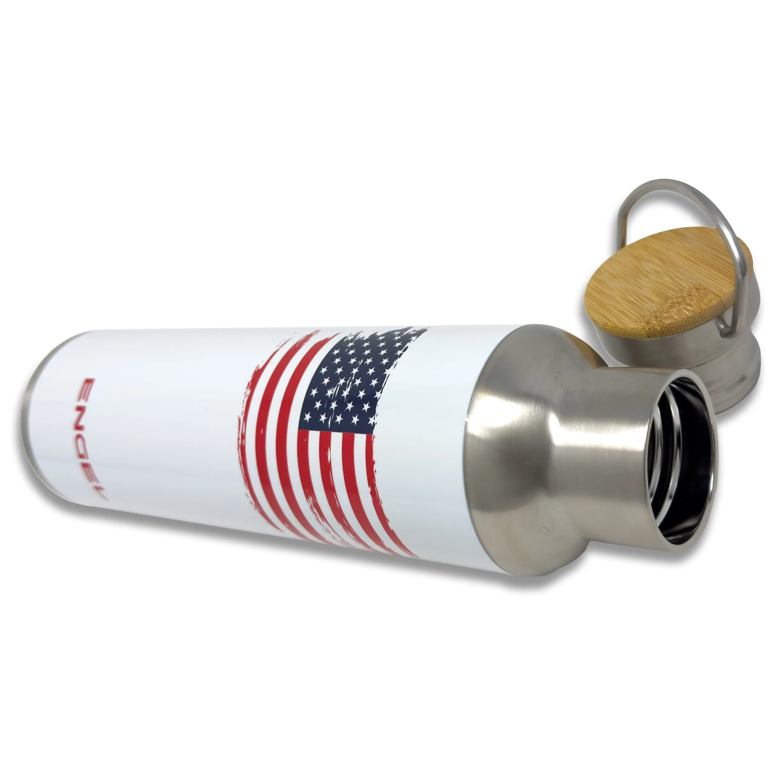 Engel 25oz USA Flag Stainless Steel Vacuum Insulated Water Bottle