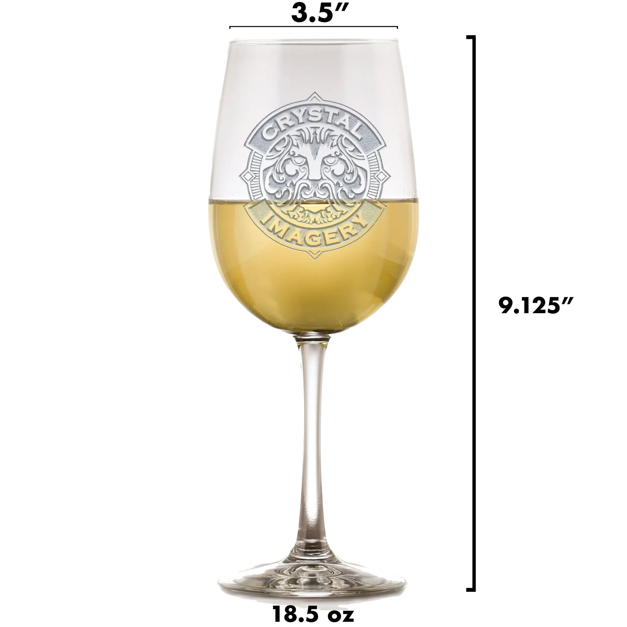 Engraved Grandma's Sippy Cup Wine Glass