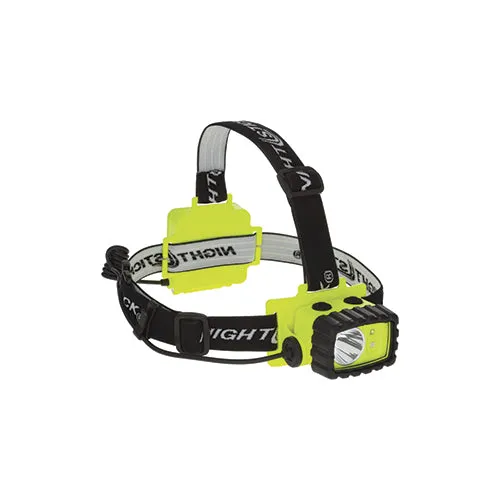 Esko | NightStick Intrinsically Safe Dual-Light Headlamp | Night Vision Green