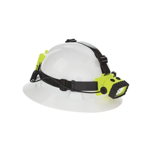 Esko | NightStick Intrinsically Safe Dual-Light Headlamp | Night Vision Green