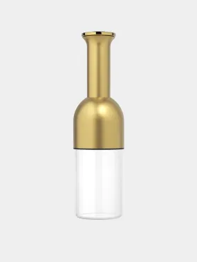 eto wine decanter in Brass: satin finish