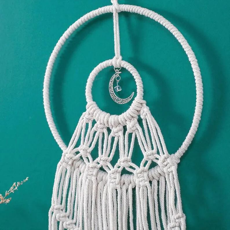 Fancy White Dream Catcher