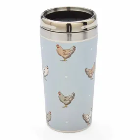 Farmers Kitchen Stainless Steel Bamboo Travel Mug