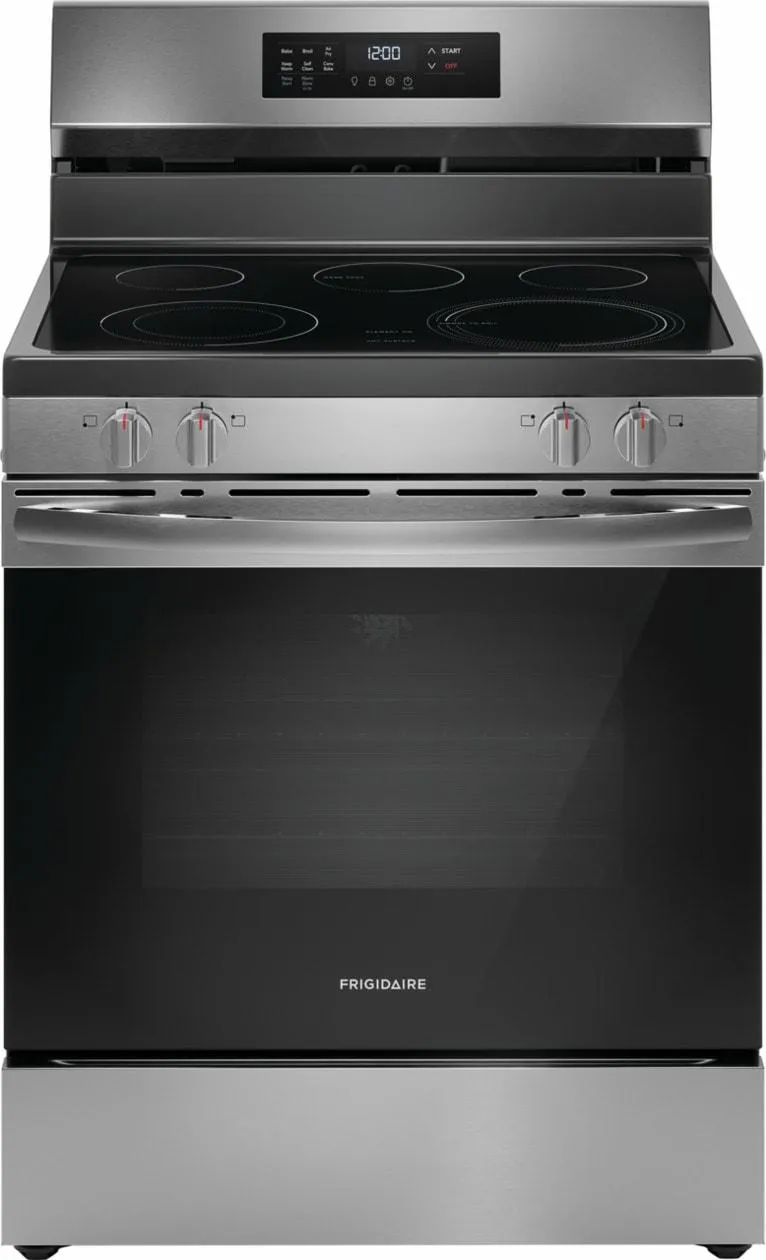 FCRE3083AS Frigidaire 30" Electric Range with Air Fry