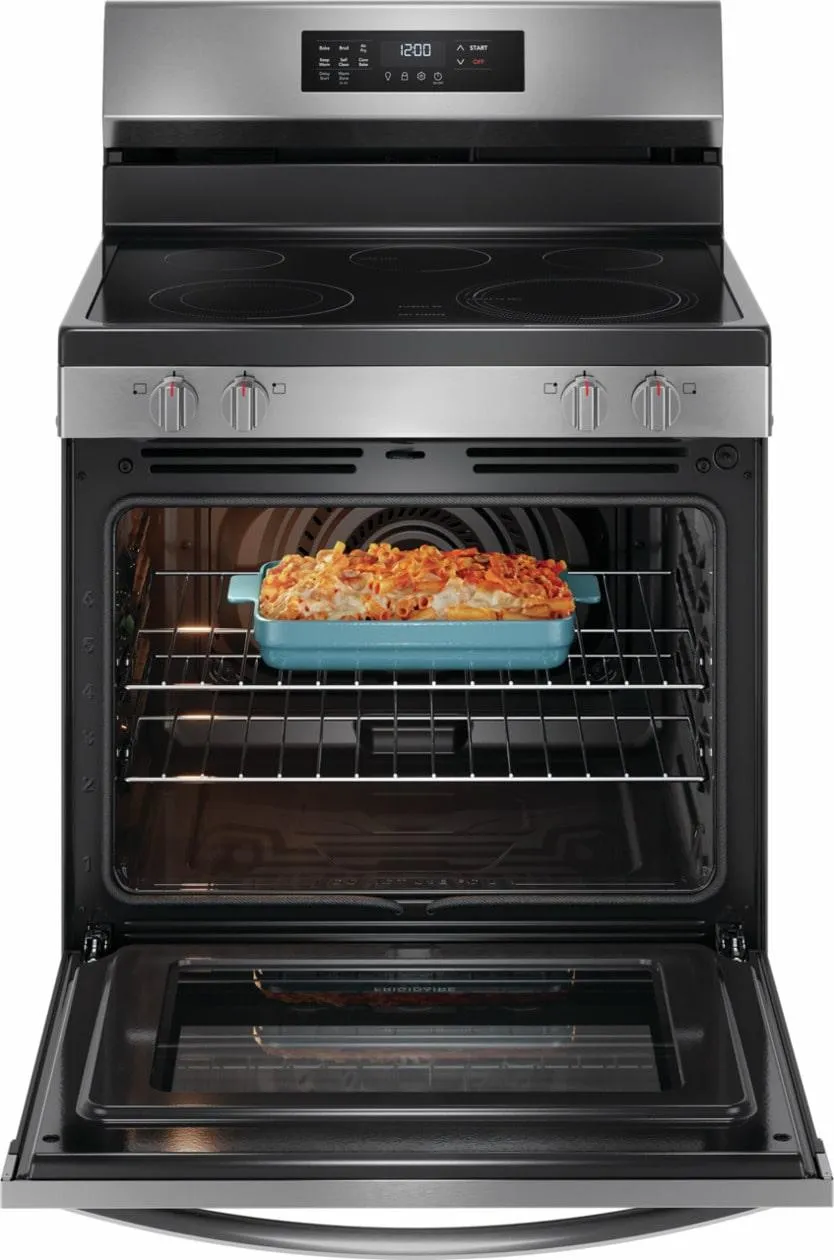 FCRE3083AS Frigidaire 30" Electric Range with Air Fry