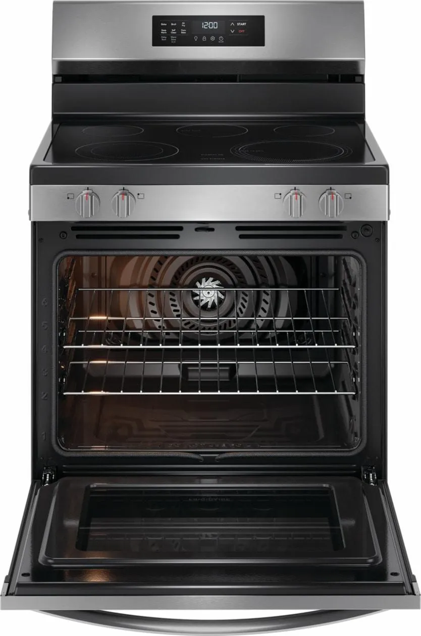 FCRE3083AS Frigidaire 30" Electric Range with Air Fry