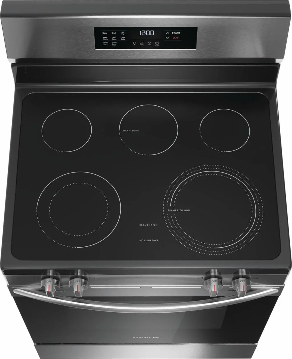 FCRE3083AS Frigidaire 30" Electric Range with Air Fry