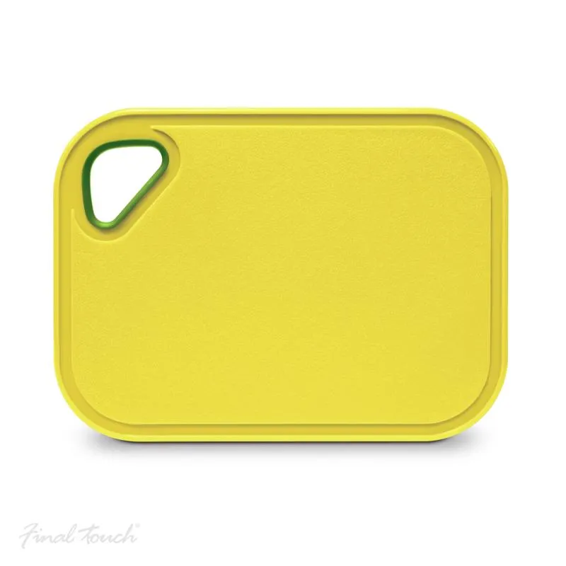 Final Touch 8 in. L X 6 in. W Plastic Cutting Board