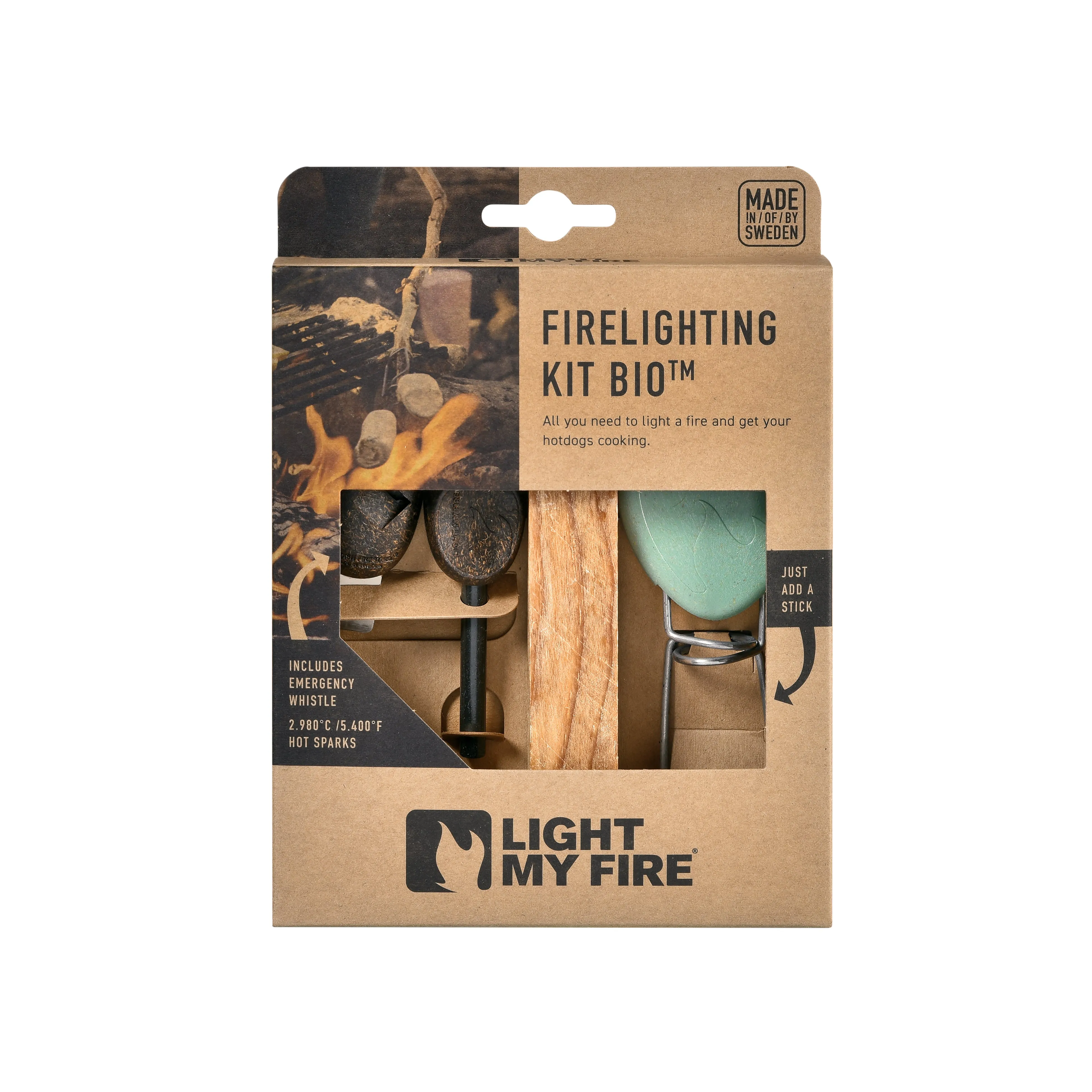 FIRELIGHTING KIT BIO - 3 PIECES