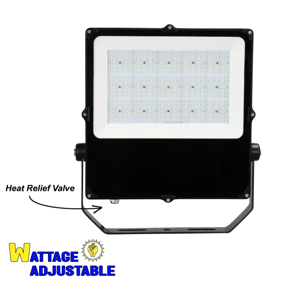 Flood Light WATTAGE SWITCHABLE (100W/150W/200W) 26,000lm 5000K 0-10V Dimmable