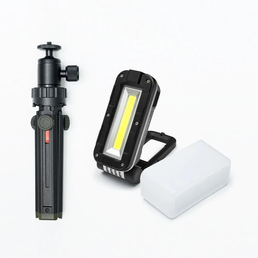 Foldable LED Camping Work Light Kit