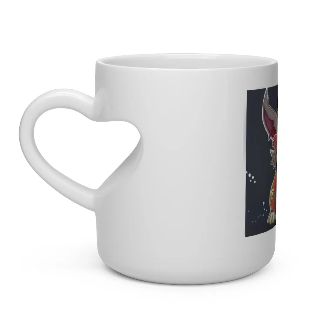 Foxxy Heart Shape Mug