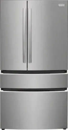 Frigidaire Gallery GRMN2872AF 27.2 Cu. Ft. Standard-Depth 4-Door French Door Refrigerator in Stainless Steel