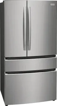 Frigidaire Gallery GRMN2872AF 27.2 Cu. Ft. Standard-Depth 4-Door French Door Refrigerator in Stainless Steel