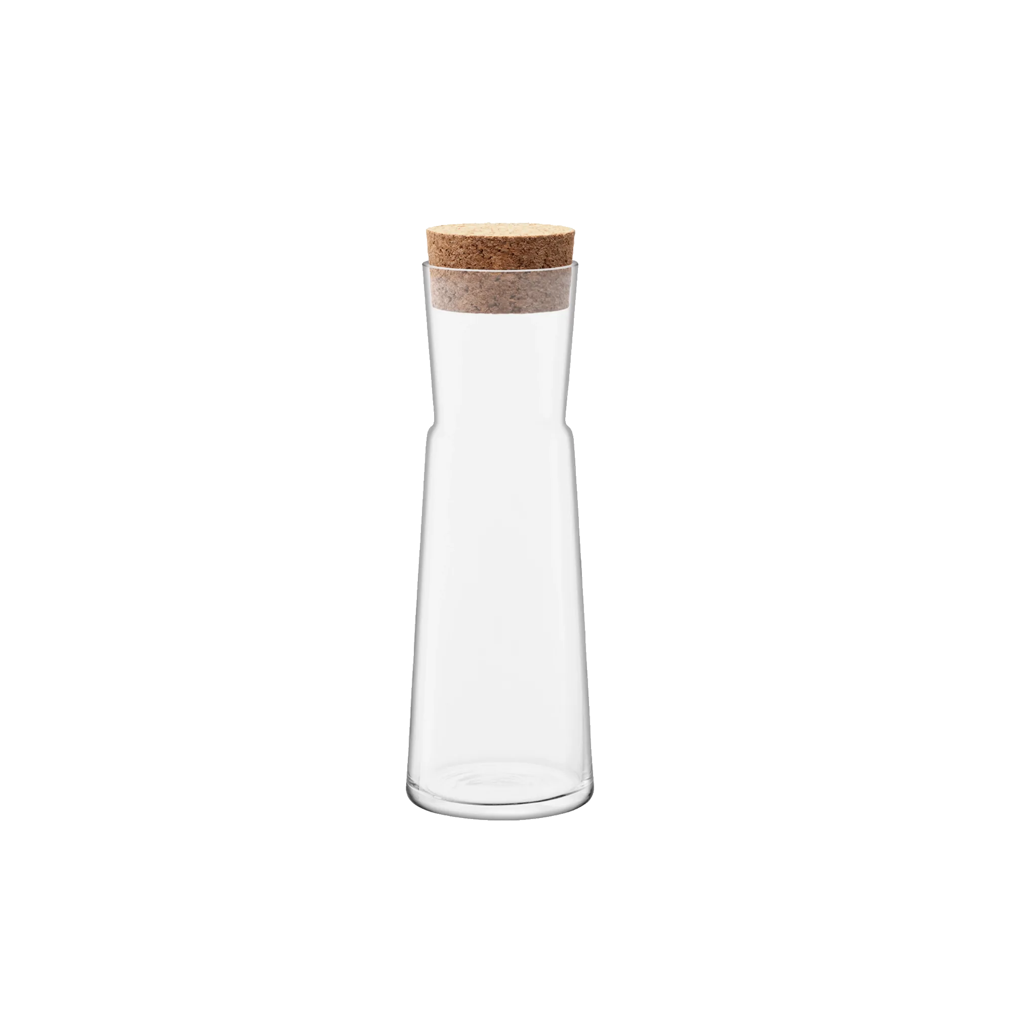 Gio Carafe & Cork Stopper 44oz Clear