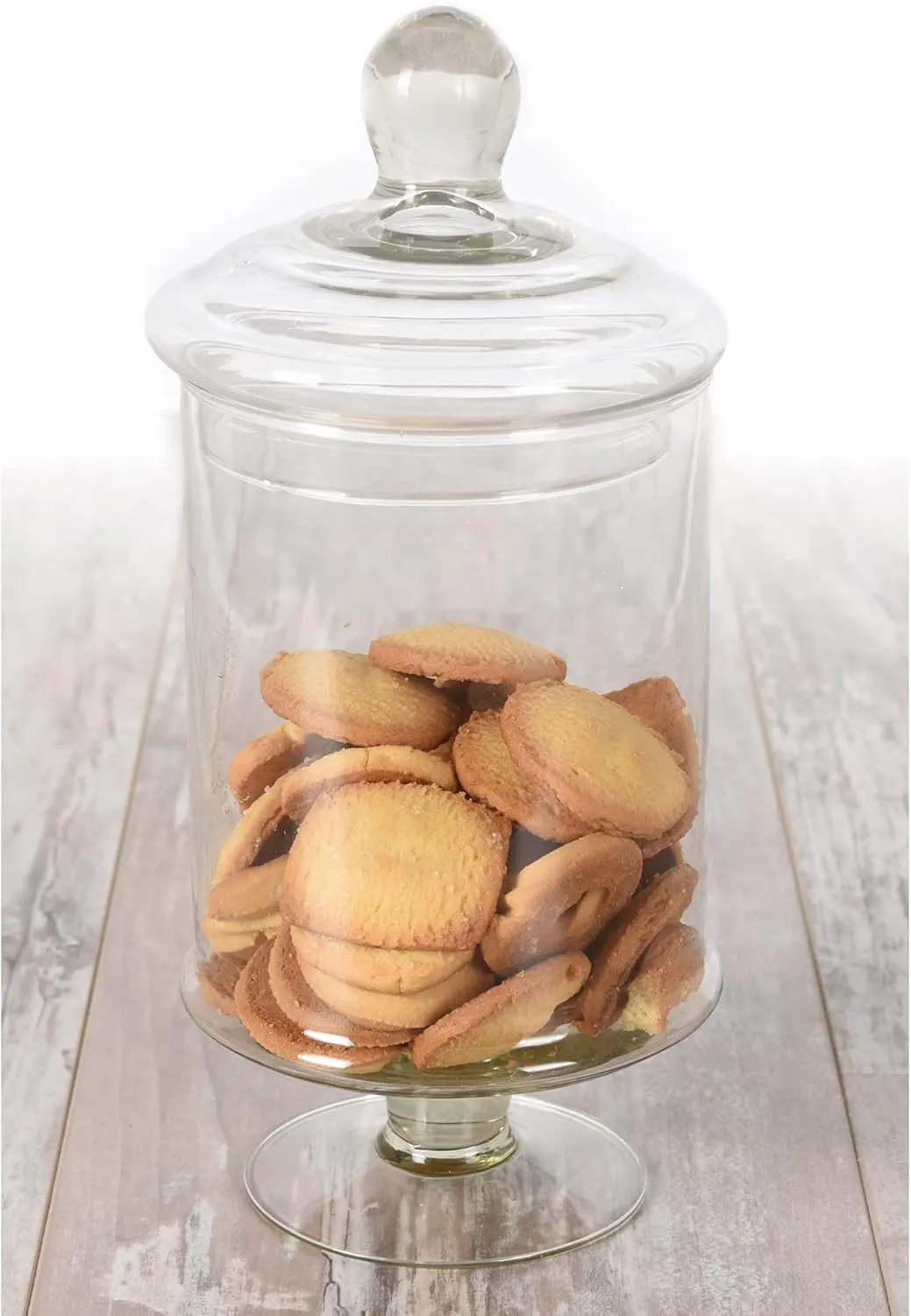 Glass Candy Jar - (S168)