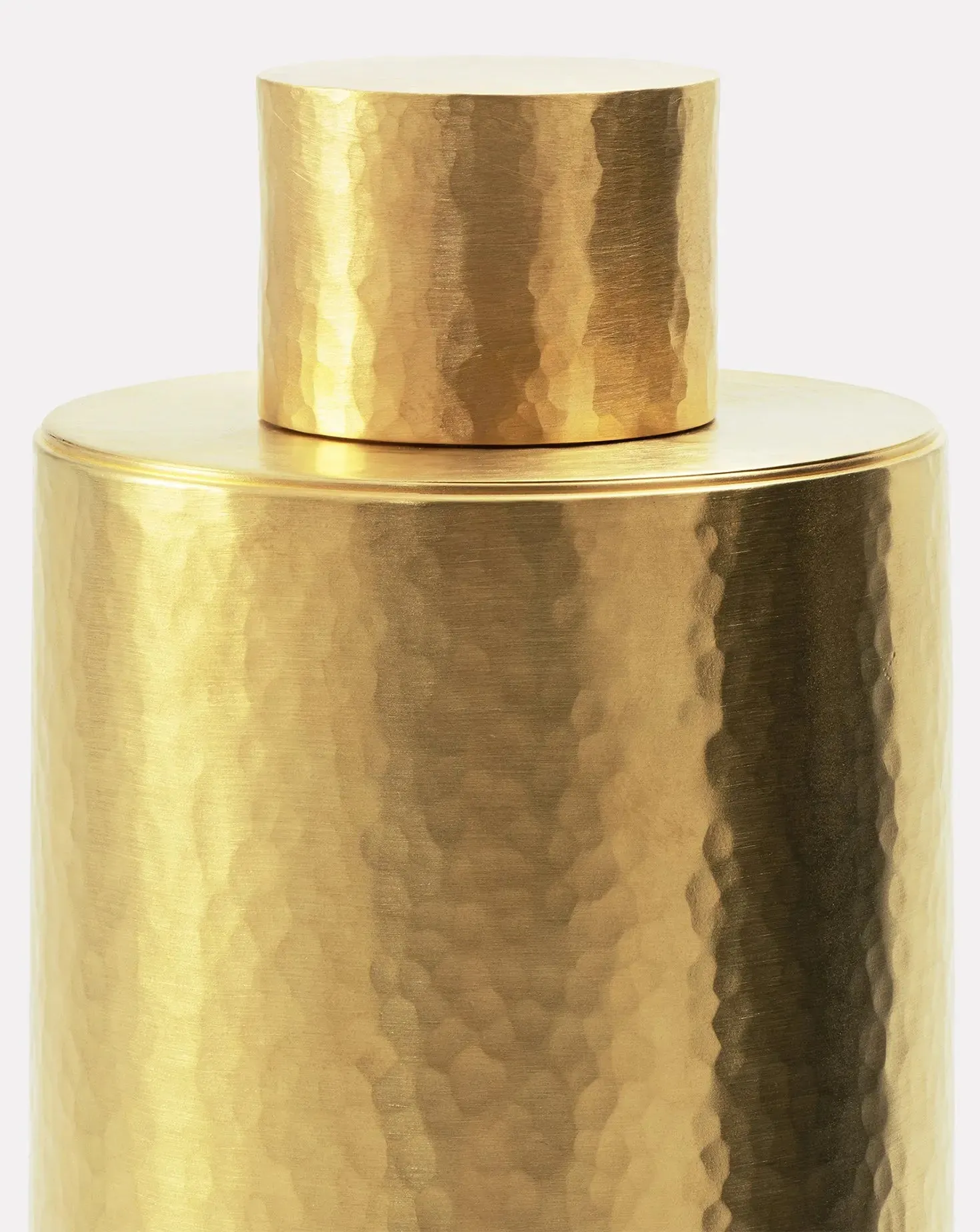 Gold Hammered Carafe