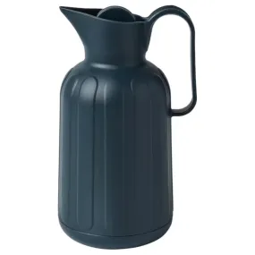 Graidient span ikeaTAGGÖGA Vacuum flask, black-blue, 1.6 l (1.7 qt)