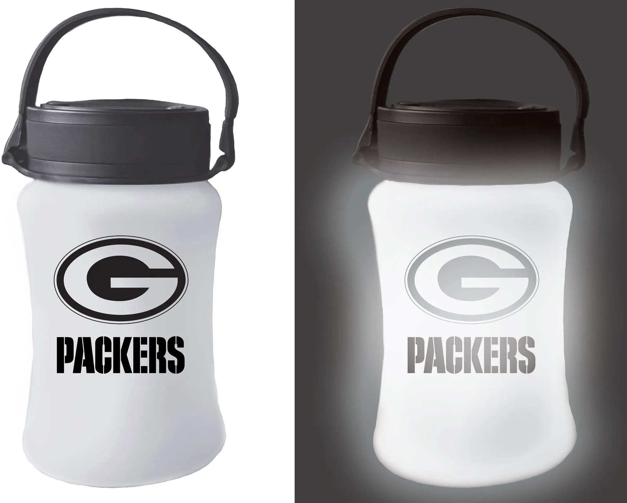 Green Bay Packers Silicone Solar Lantern