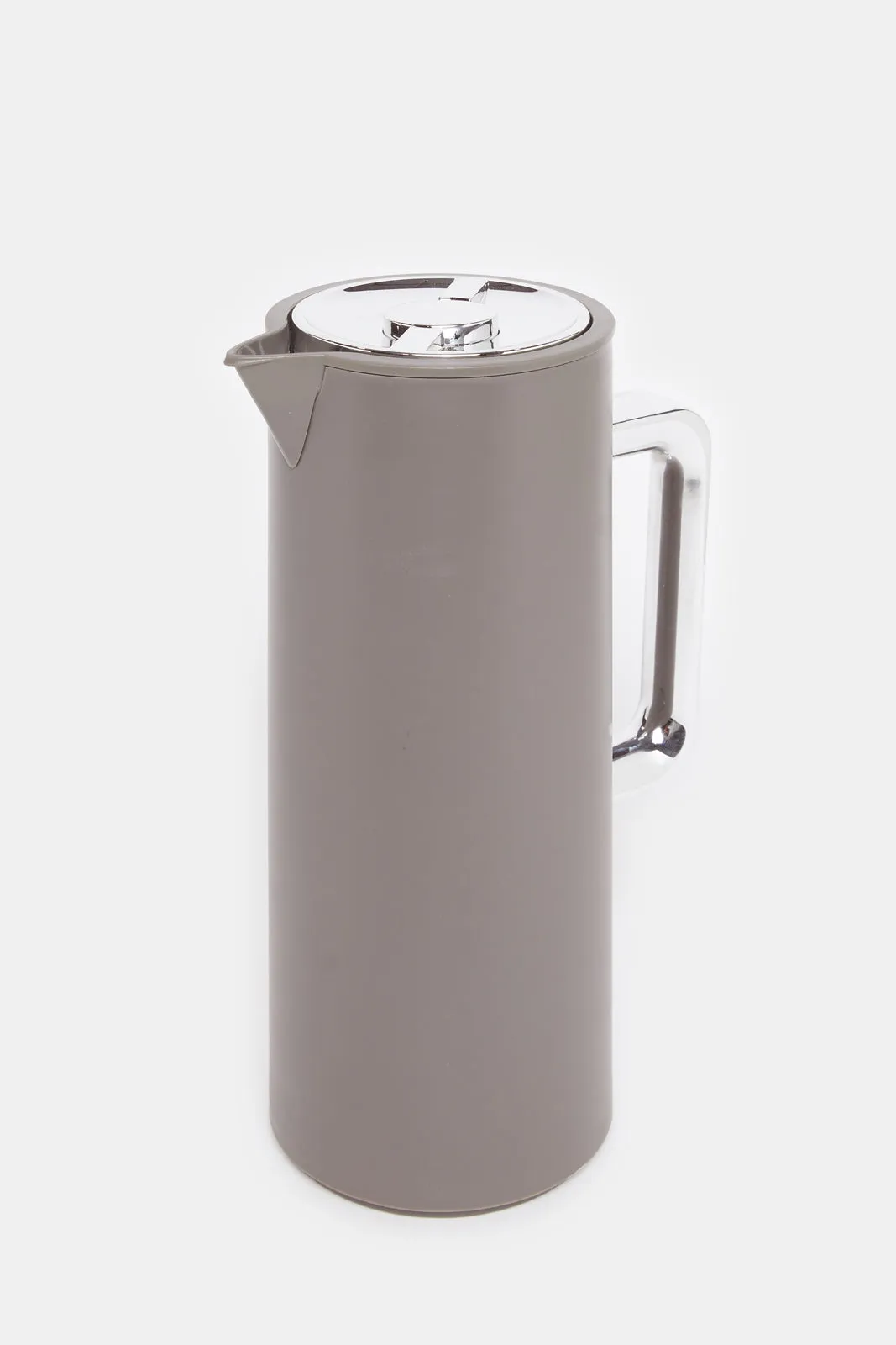 Grey Plain Vacuum Flask