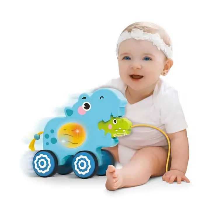 Guided Toddler Pull Rope Car