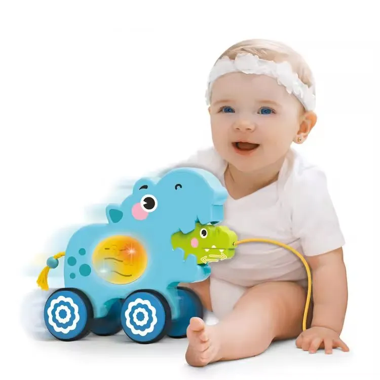 Guided Toddler Pull Rope Car