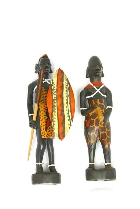 Handcarved Maasai Warriors