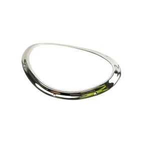 Headlamp Chrome Surround Rh, Right Hand Headlamp Chrome Surround Made In Brass Material As Original - Uk Manufactured, High Quality Chrome.