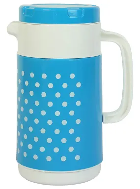 Heart Home Plastic Insulated Orchid Tuff Jug Flask 1500 ML (Blue) -CTLTC10692 CTHH12165