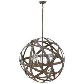 Hinkley 29705 Carson 5-lt 27" LED Outdoor Pendant