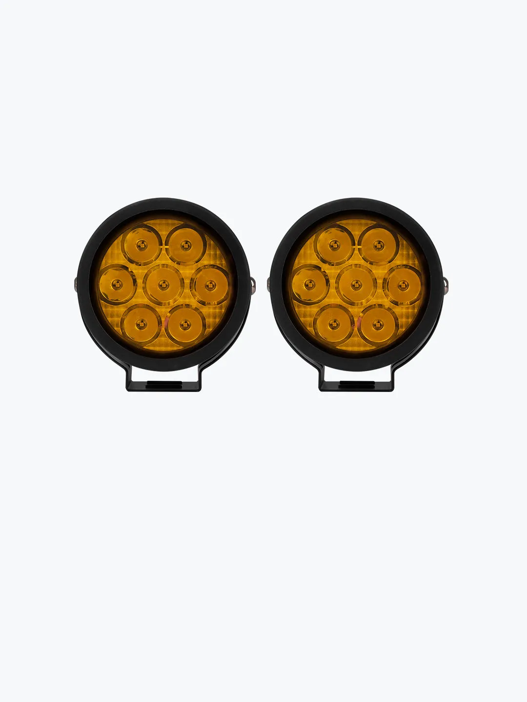 HJG 7 LED Round Fog Light 70W