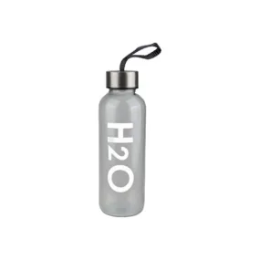 H₂O Glass Drinking Sports Water Bottle 400ml