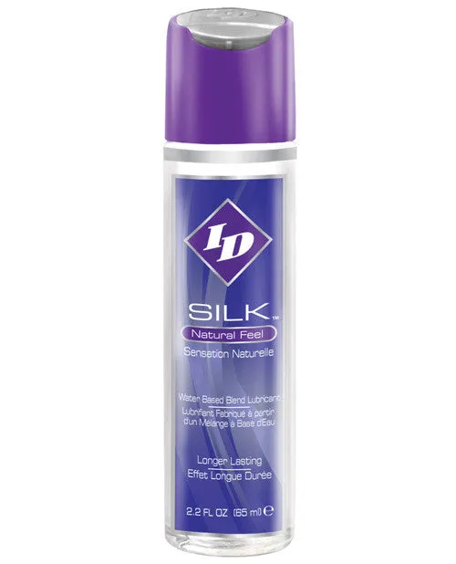 Id Silk Natural Feel  Lubricant - 2.2 Oz Flip Cap Bottle