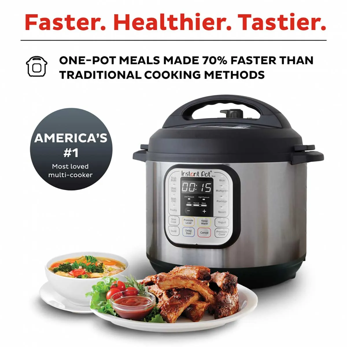 Instant Pot Duo 7-in-1 Multi-Functional Smart Cooker 5.7L